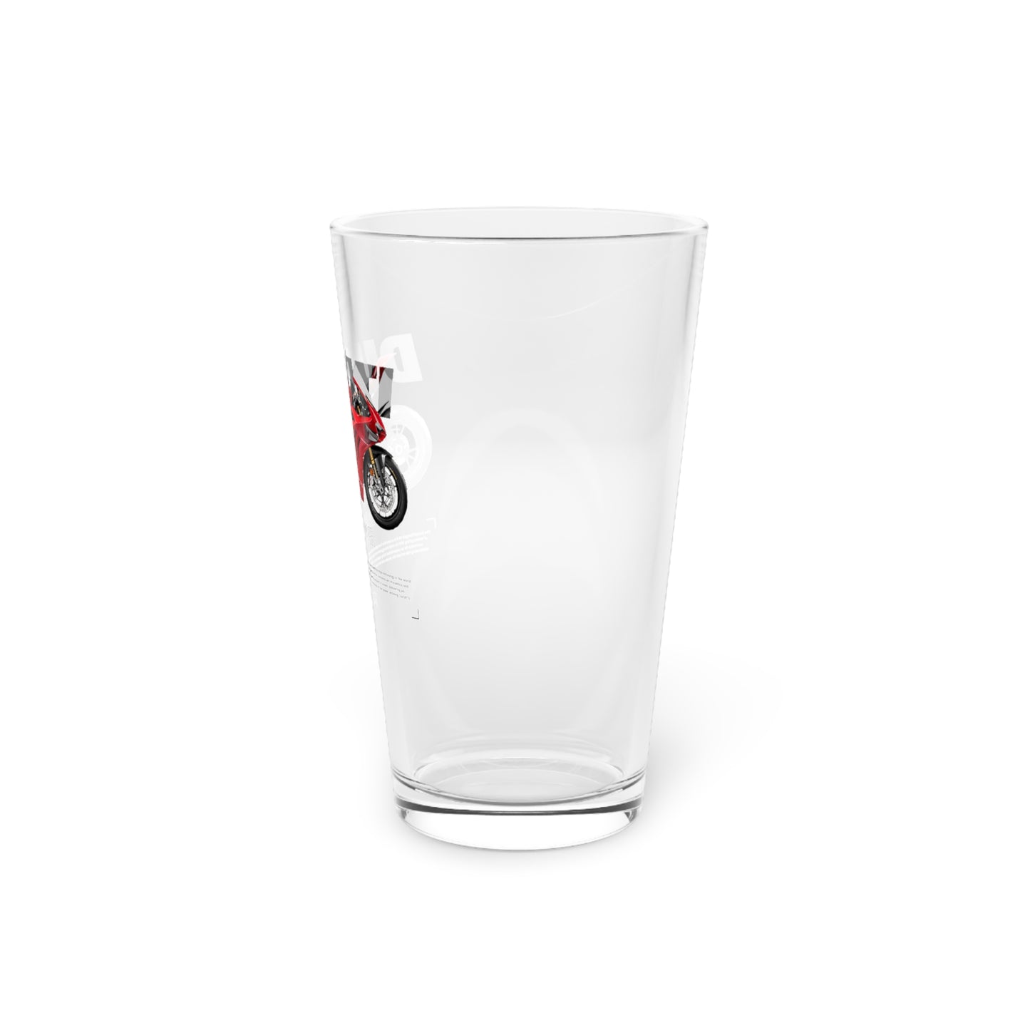 Panigale Pint Glass 16oz