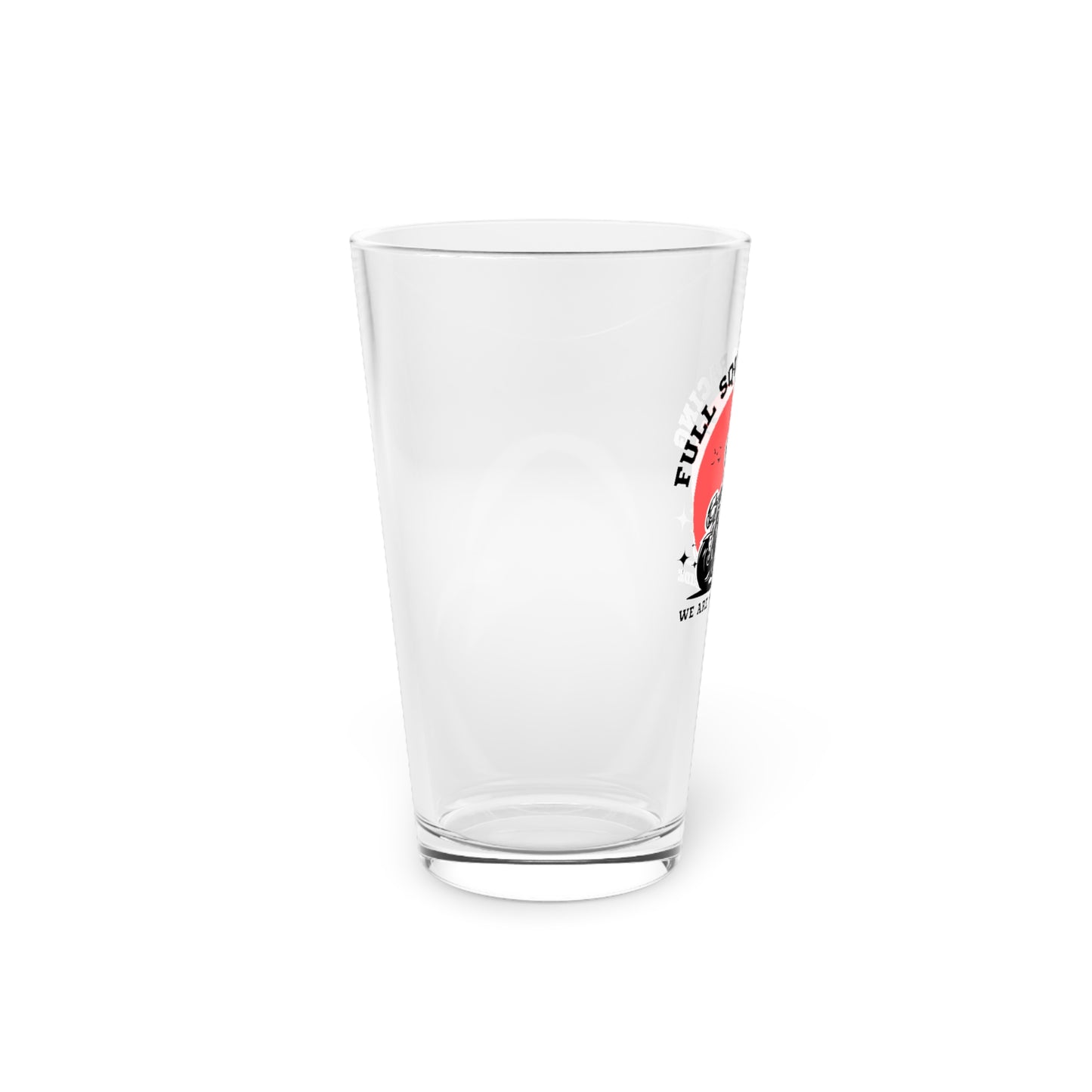 Full Squid Racing Pint Glass 16oz