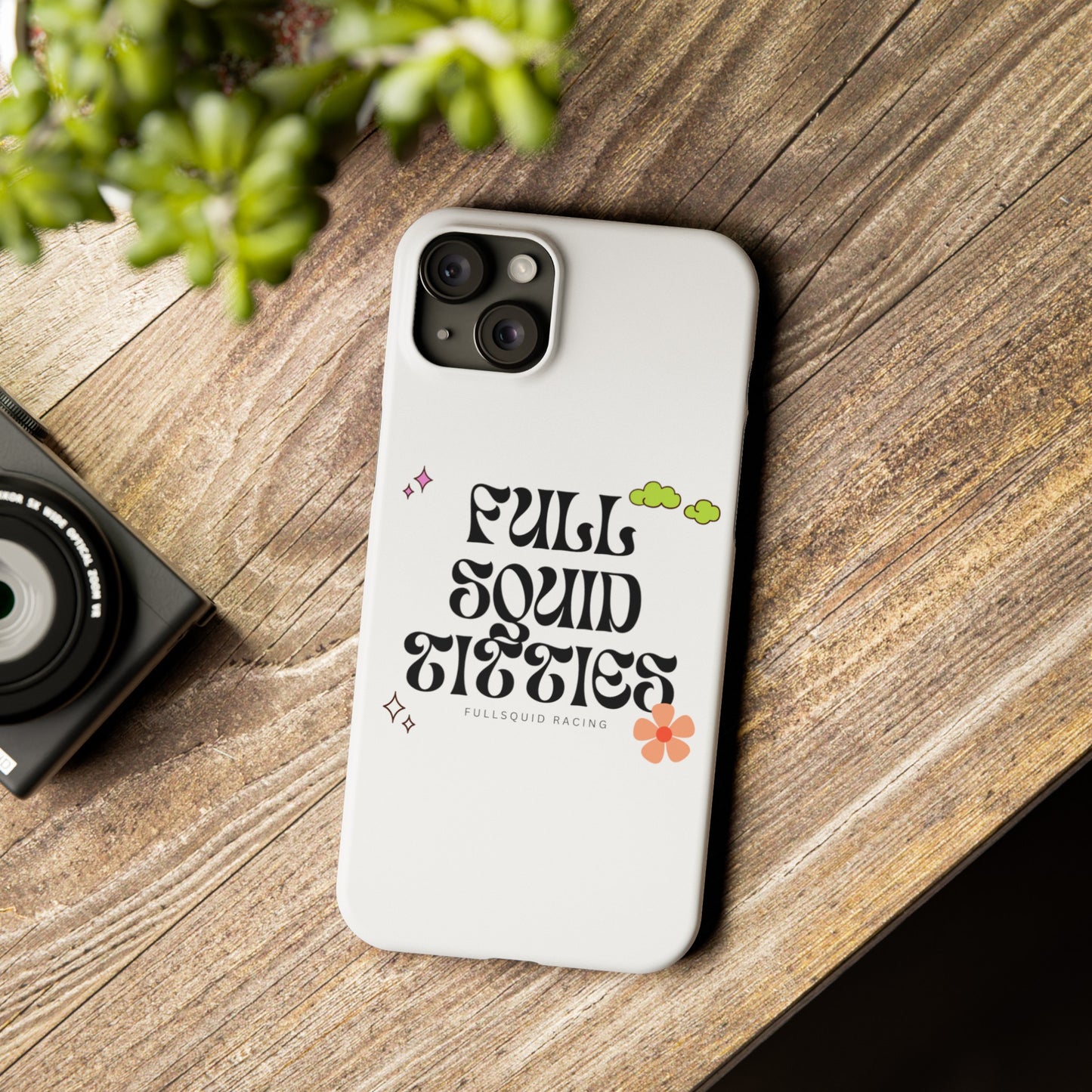 Tiny Town Titties iPhone Case