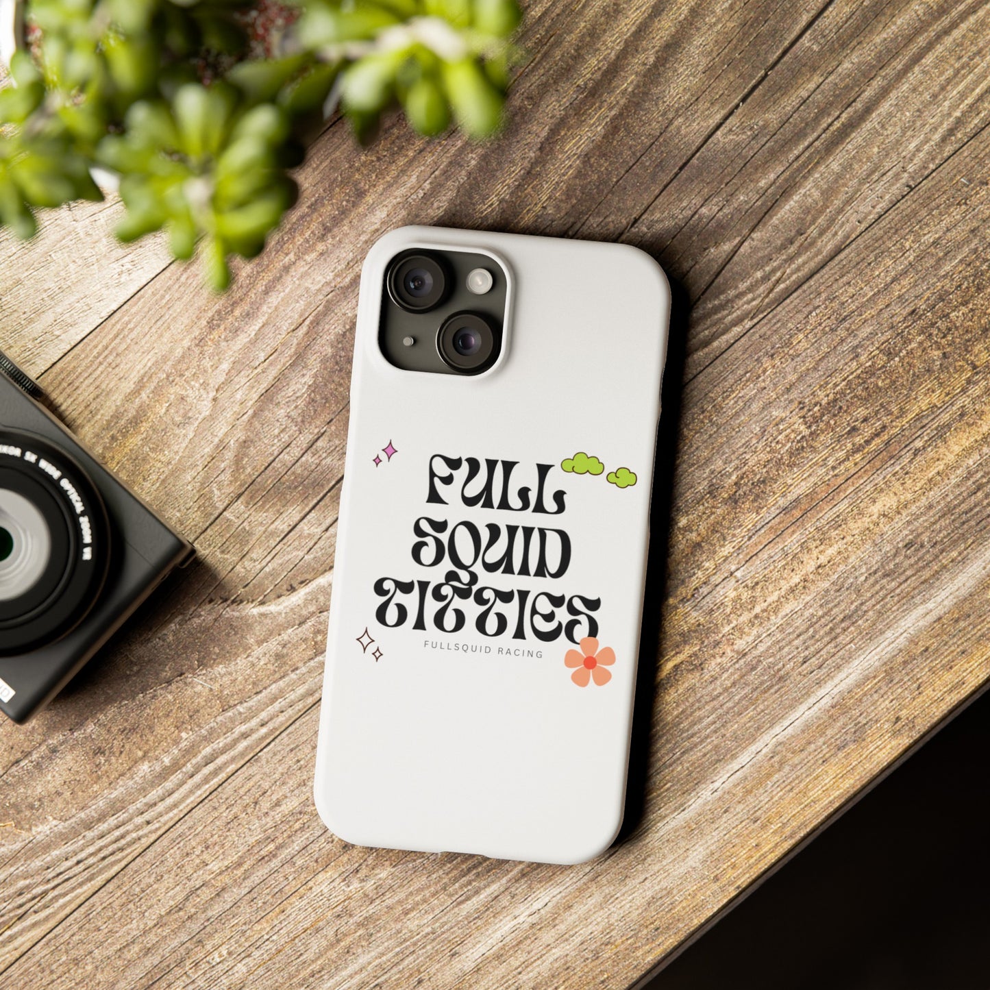 Tiny Town Titties iPhone Case