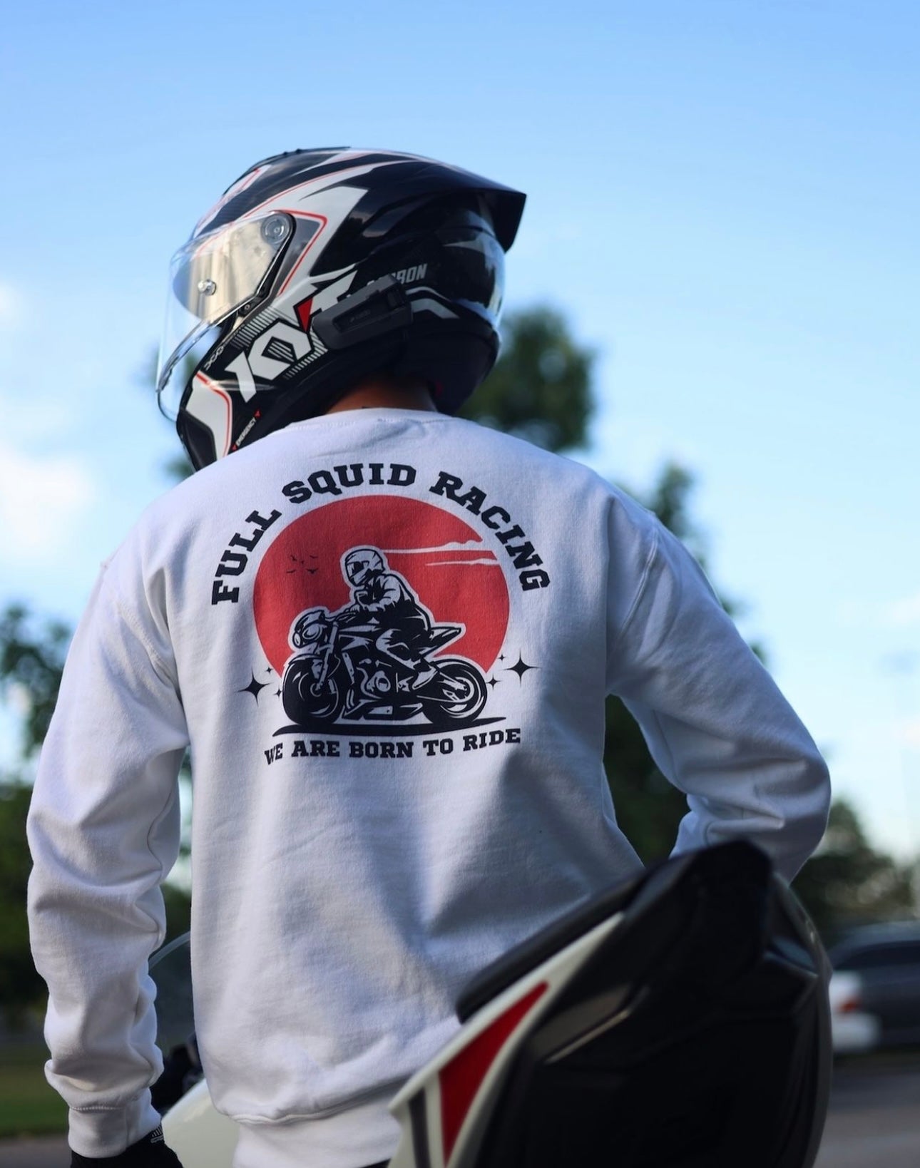 Born To Ride Crewneck