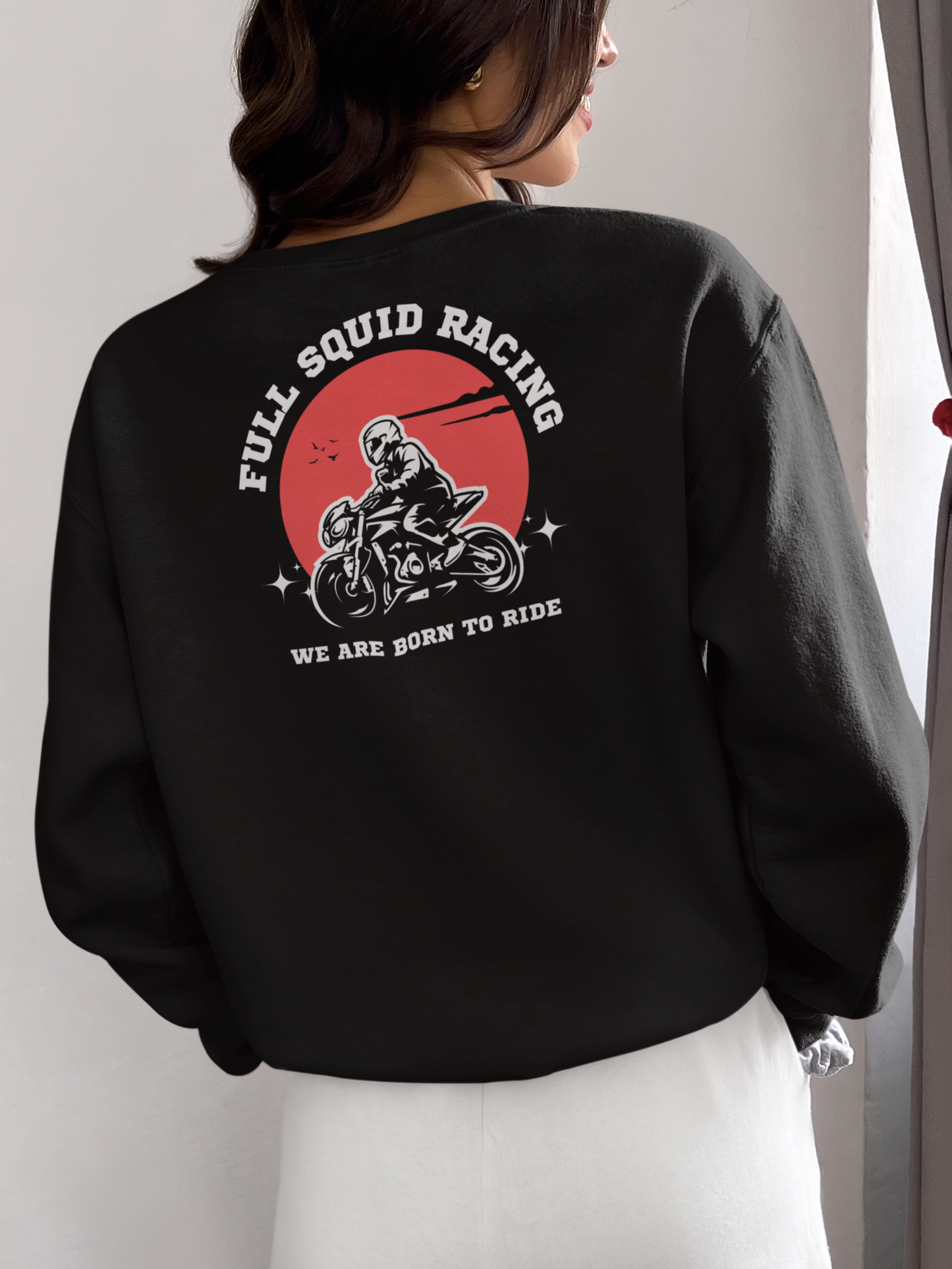 Born To Ride Crewneck