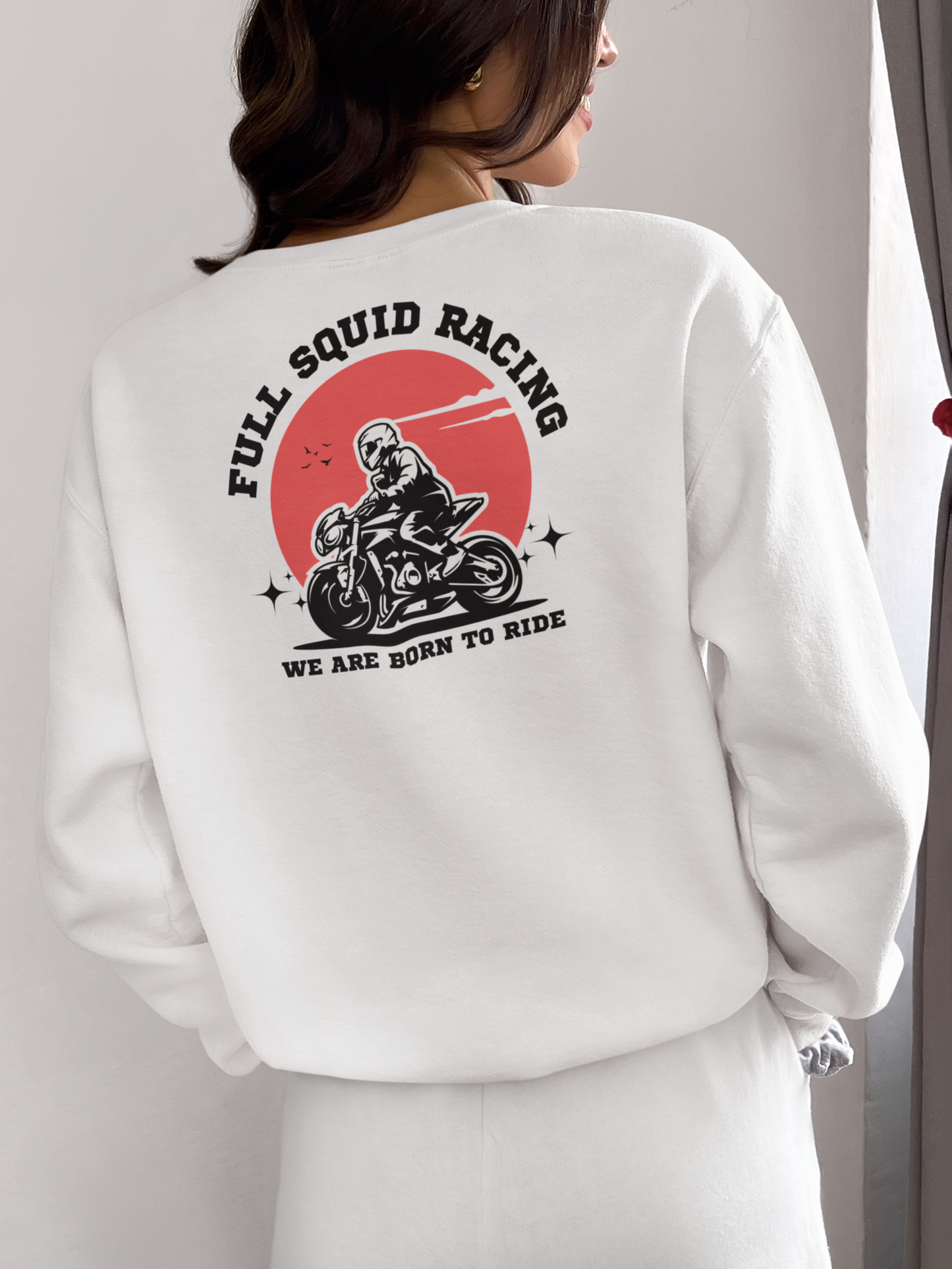 Born To Ride Crewneck