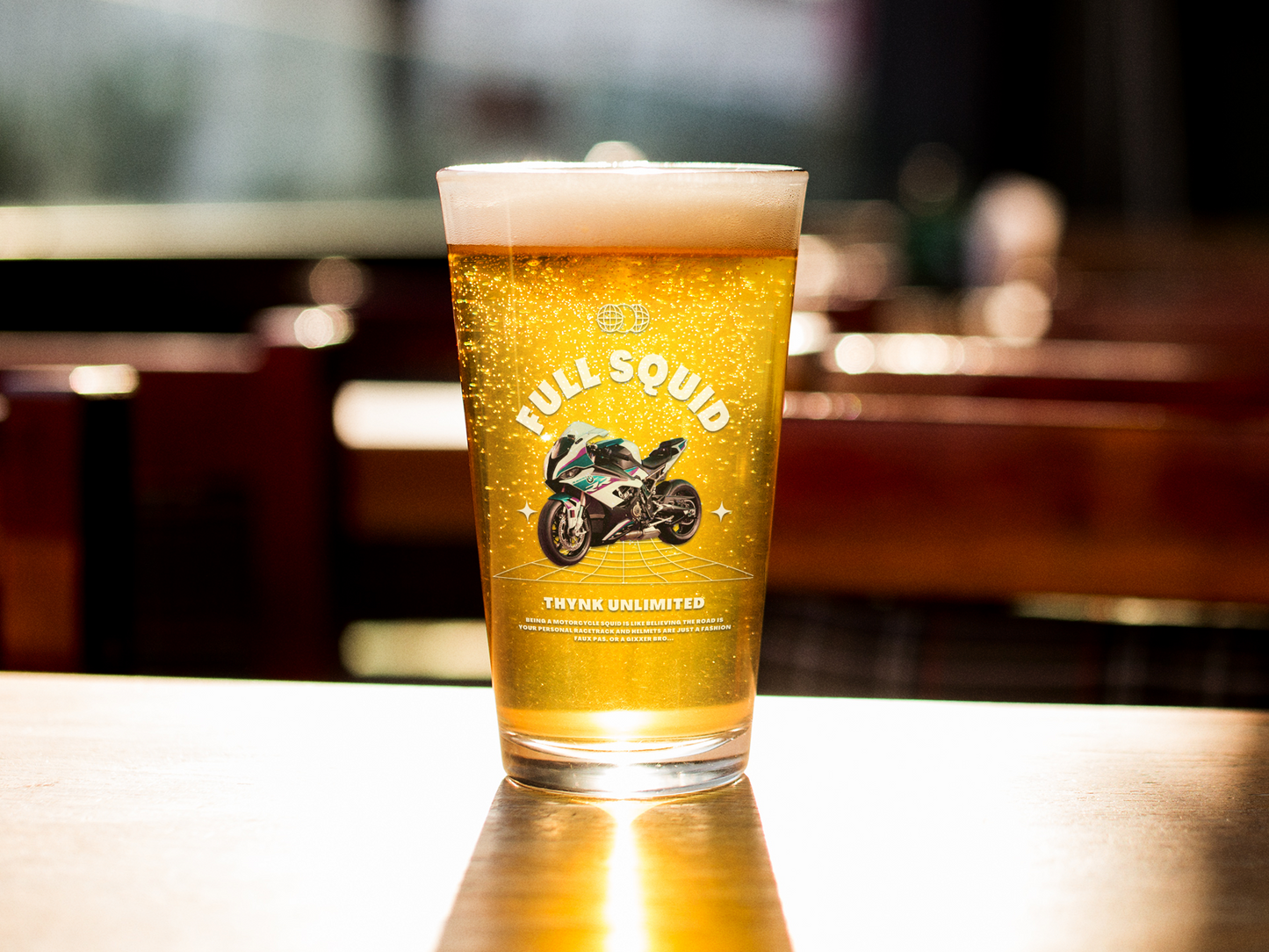 S1000rr Pint Glass 16oz