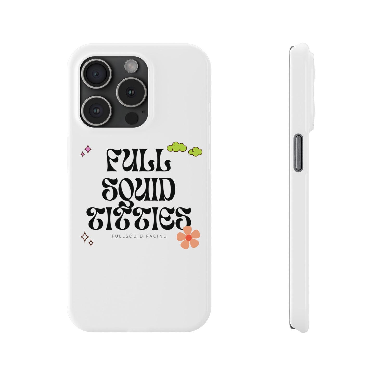 Tiny Town Titties iPhone Case