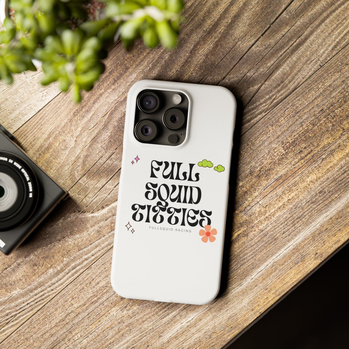 Tiny Town Titties iPhone Case