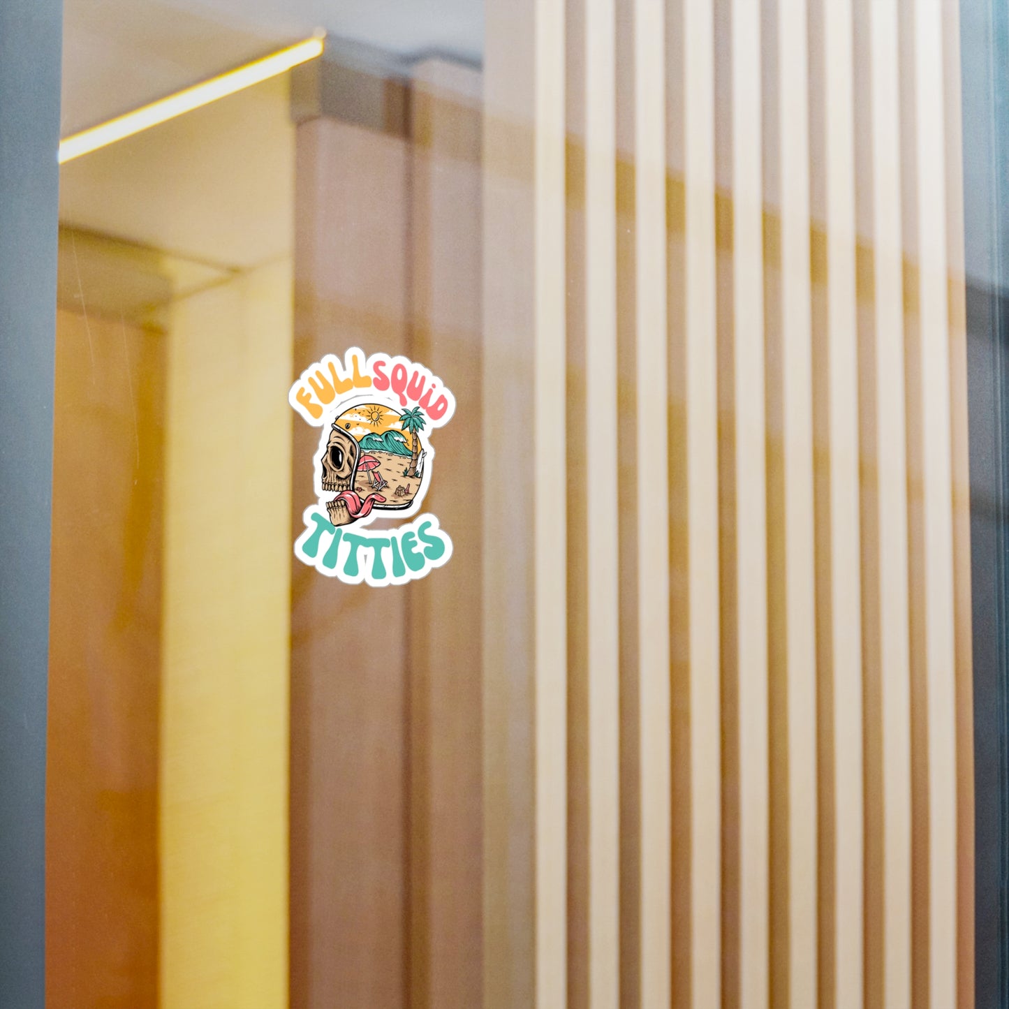 TTT Skully Vinyl Sticker