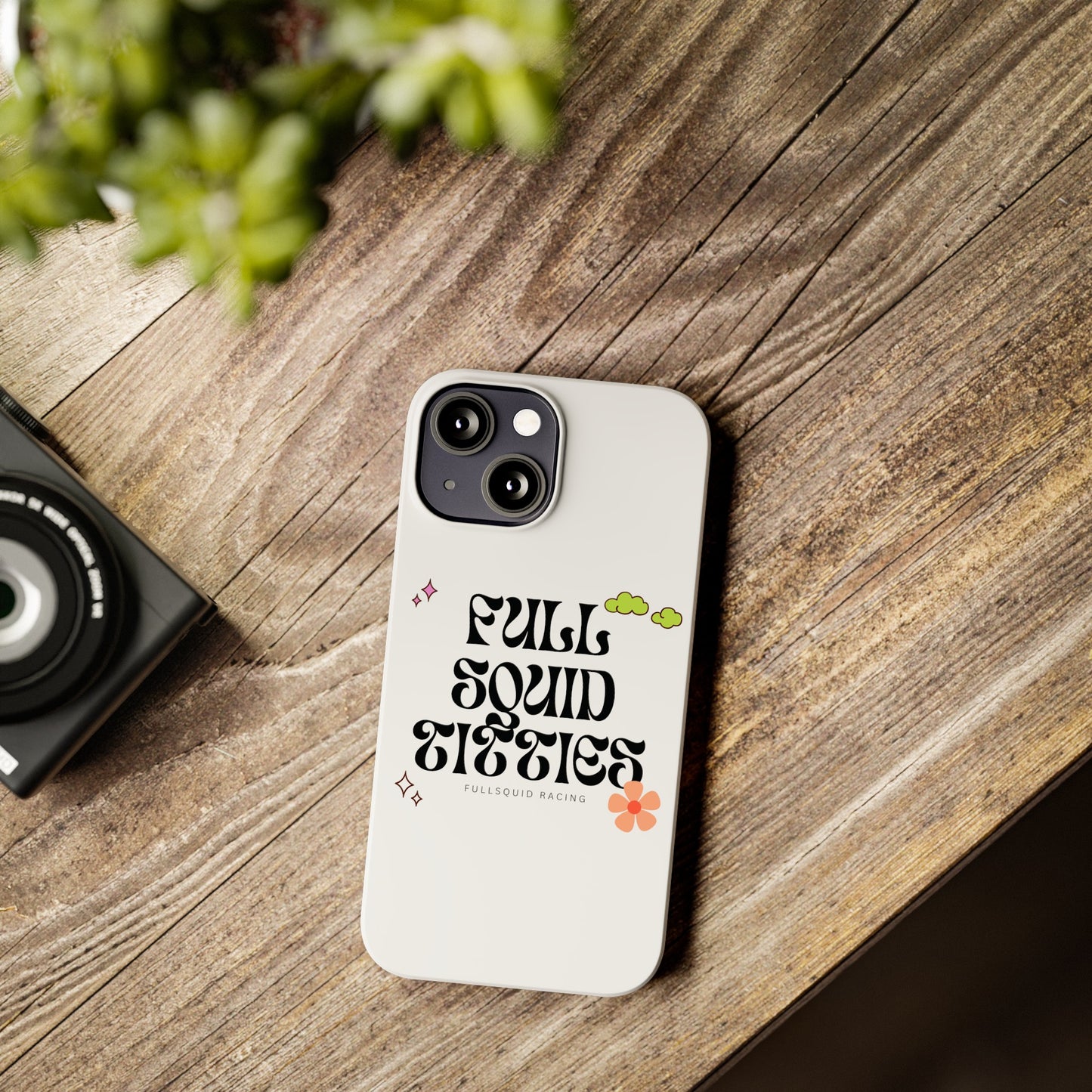Tiny Town Titties iPhone Case