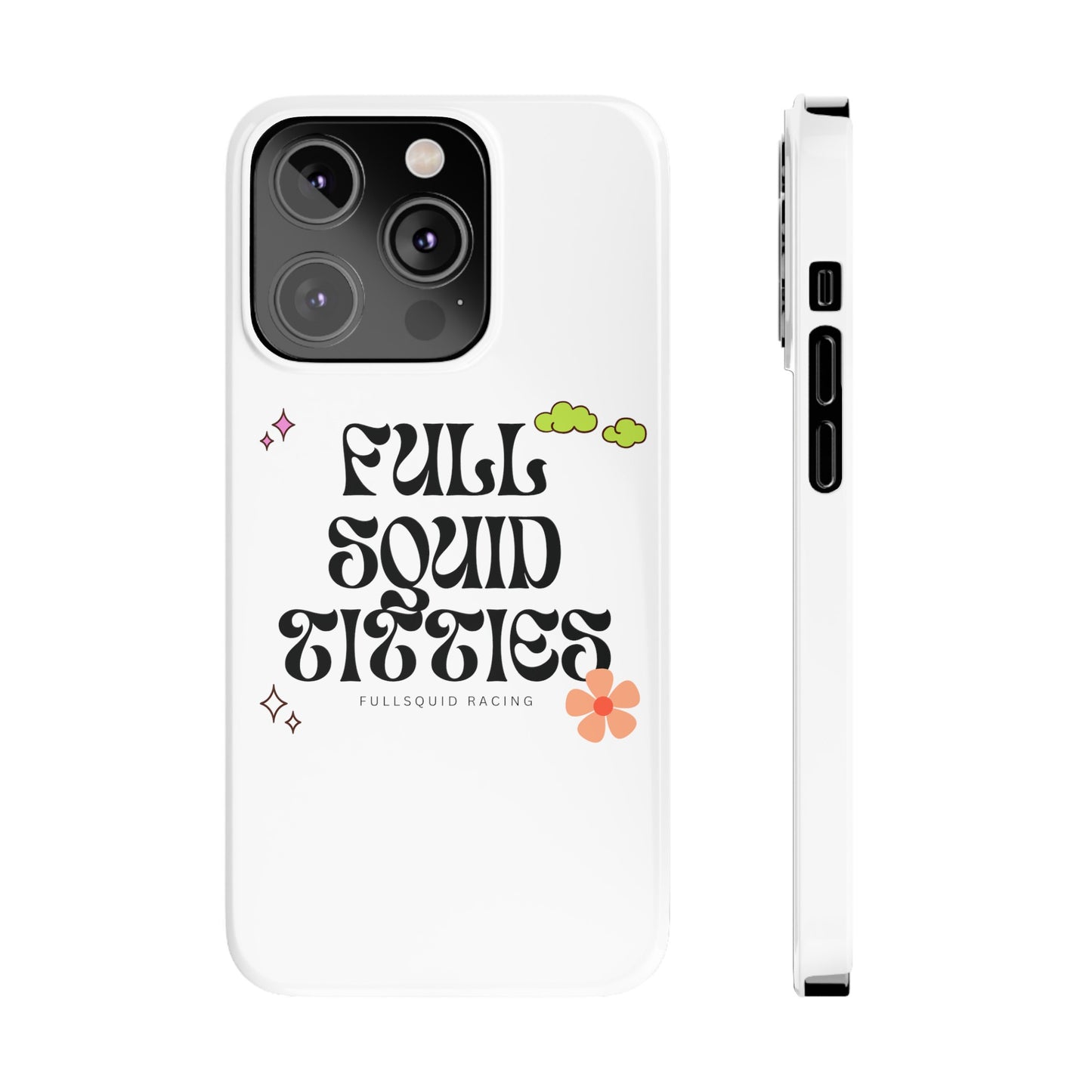 Tiny Town Titties iPhone Case