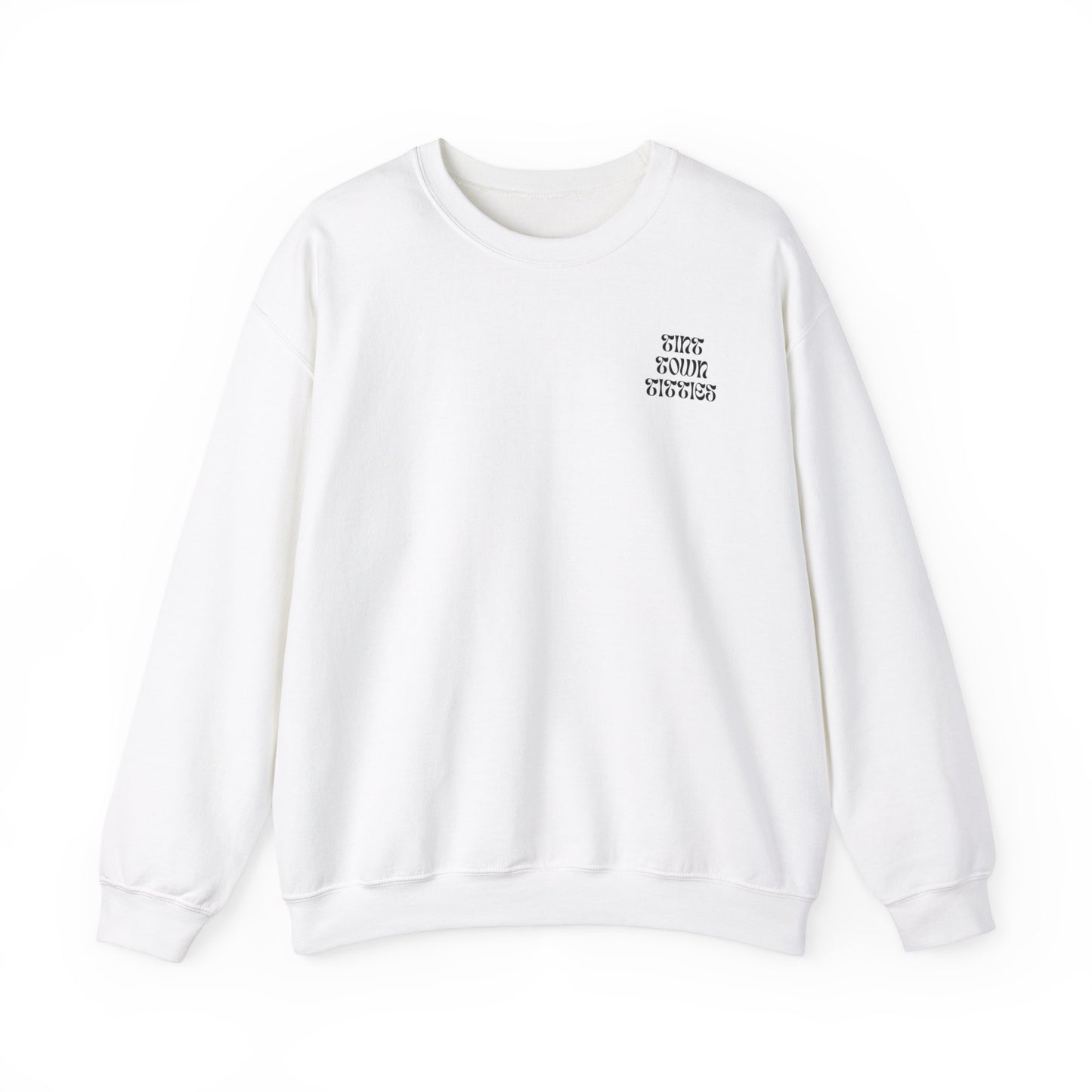 Tiny Town Titties Floral Crewneck