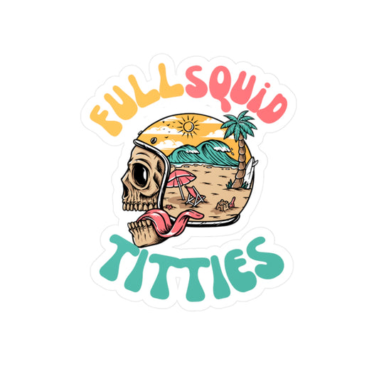 TTT Skully Vinyl Sticker