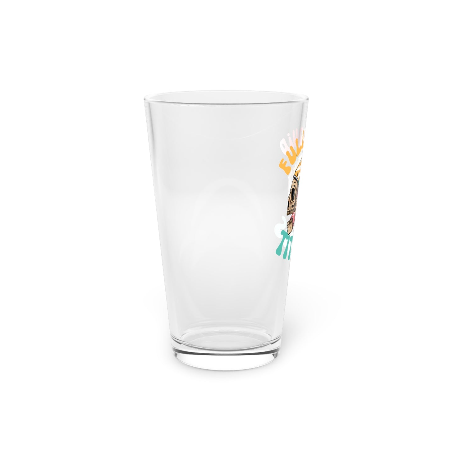 Full Squid Titties Pint Glass 16oz