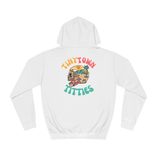 Tiny Town Titties Skully Hoodie