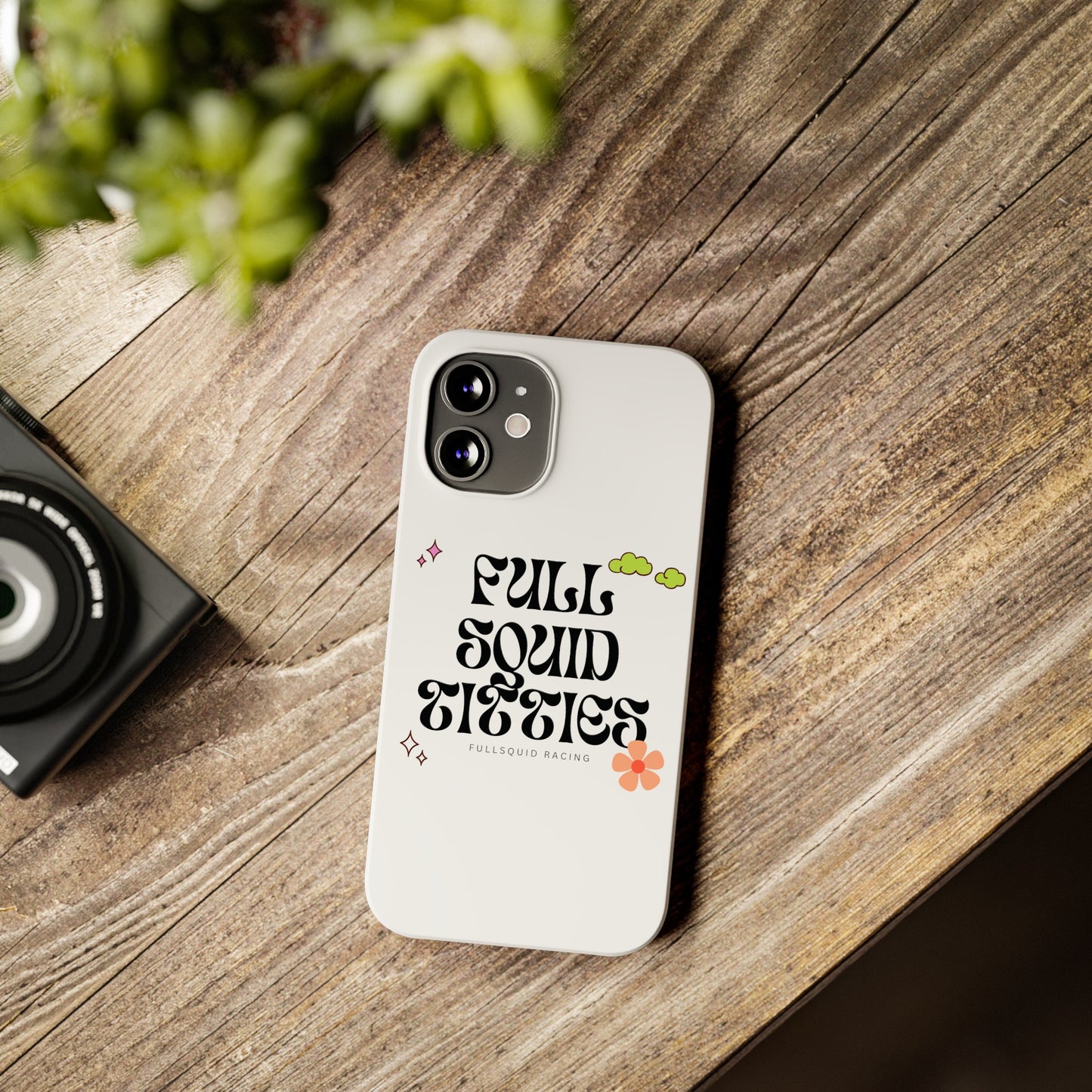 Tiny Town Titties iPhone Case