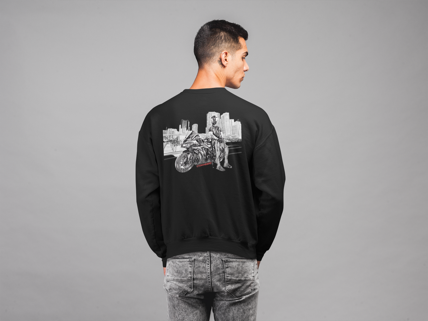 @tonyhebert Memento Mori Crewneck