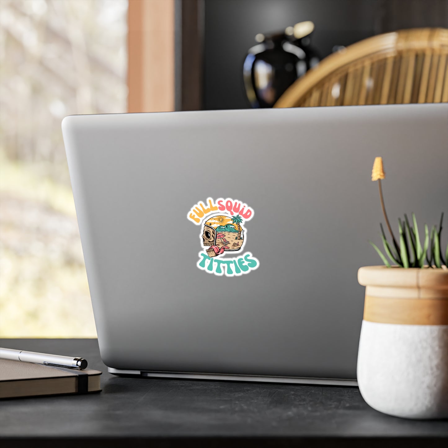 TTT Skully Vinyl Sticker