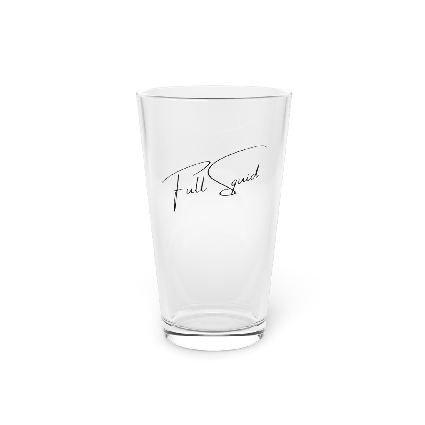 Full Squid Pint Glass 16oz