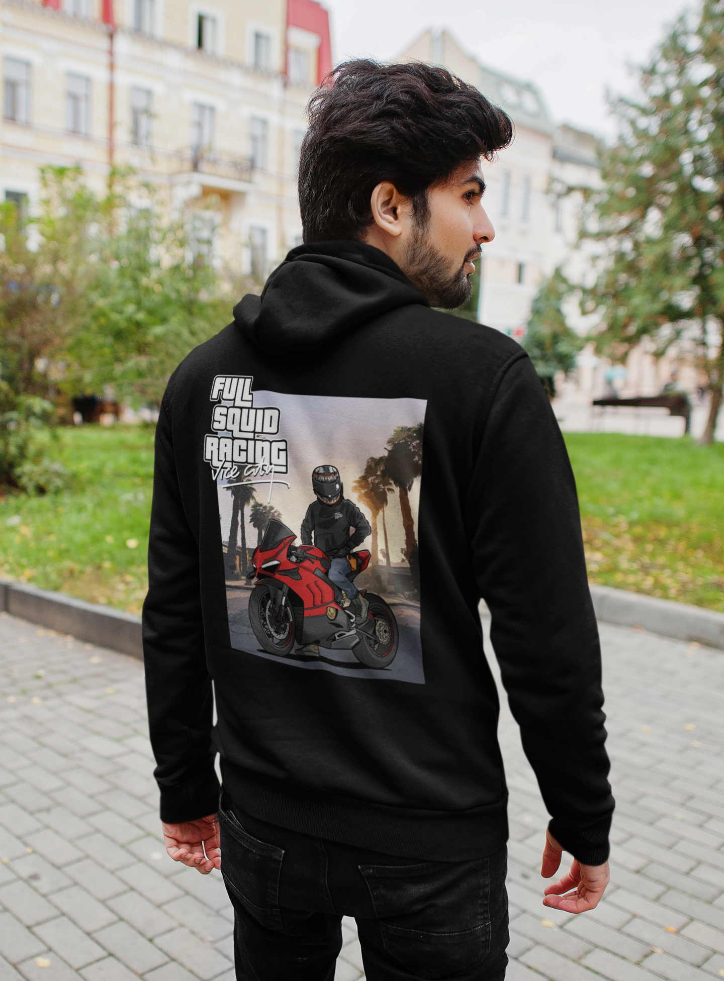 Full Squid Vice City Hoodie #2