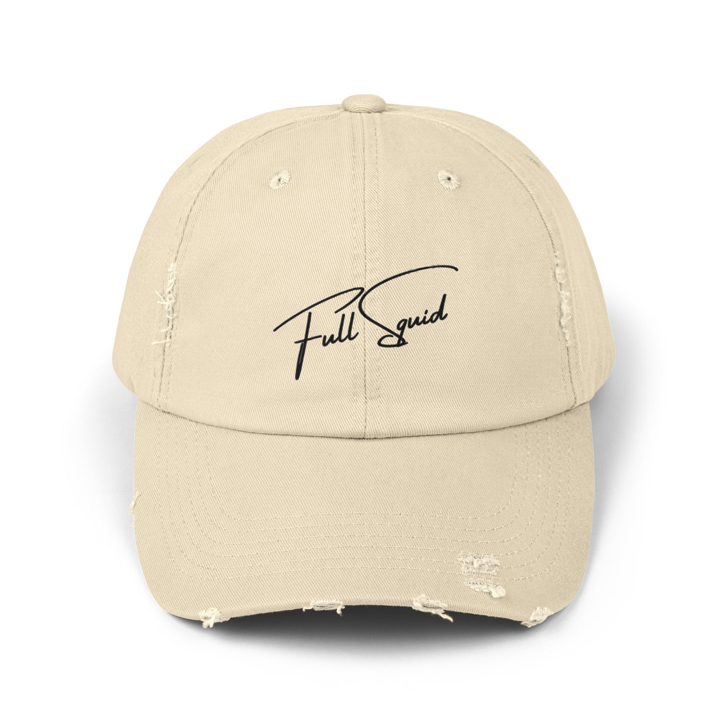 Full Squid Distressed Dad Hat