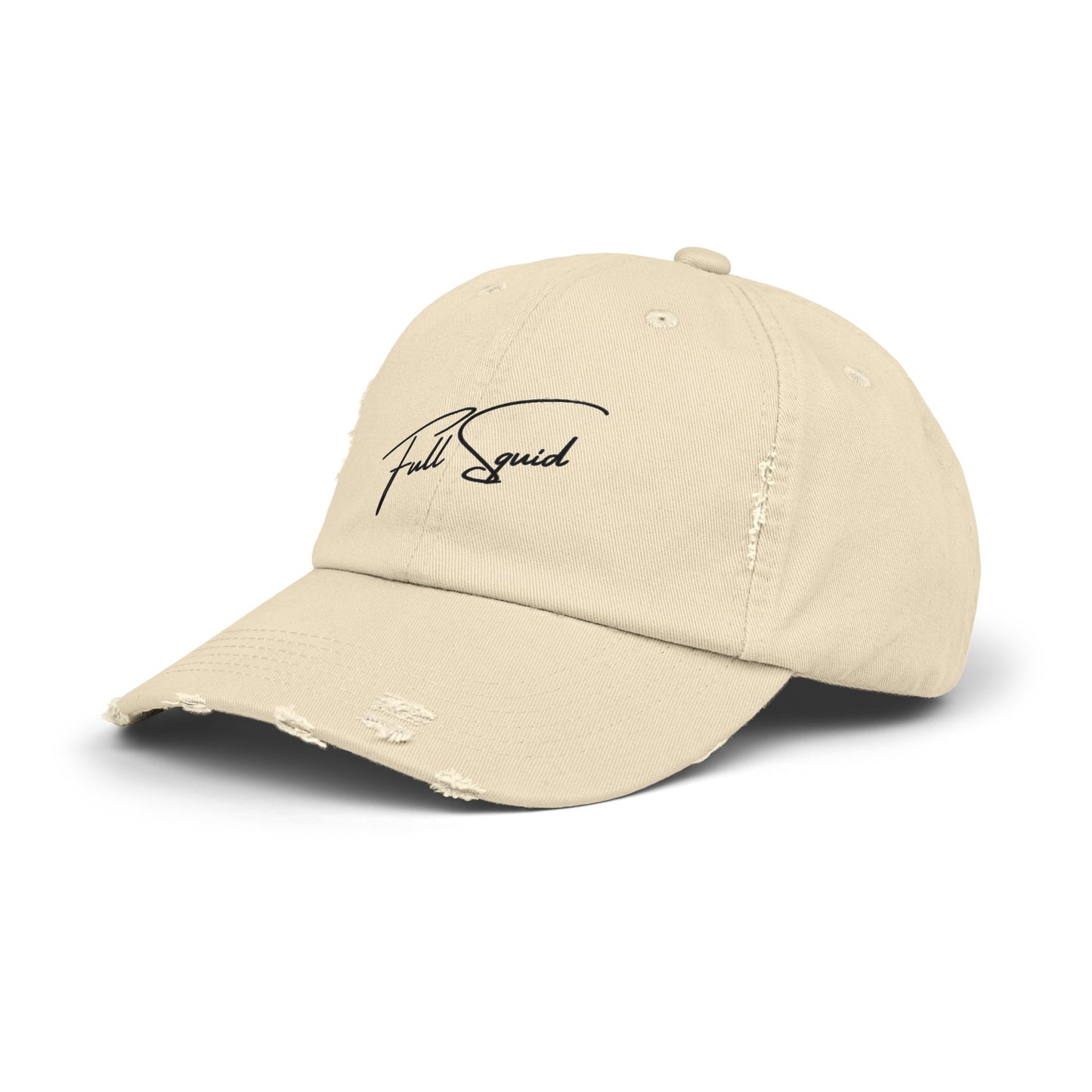 Full Squid Distressed Dad Hat