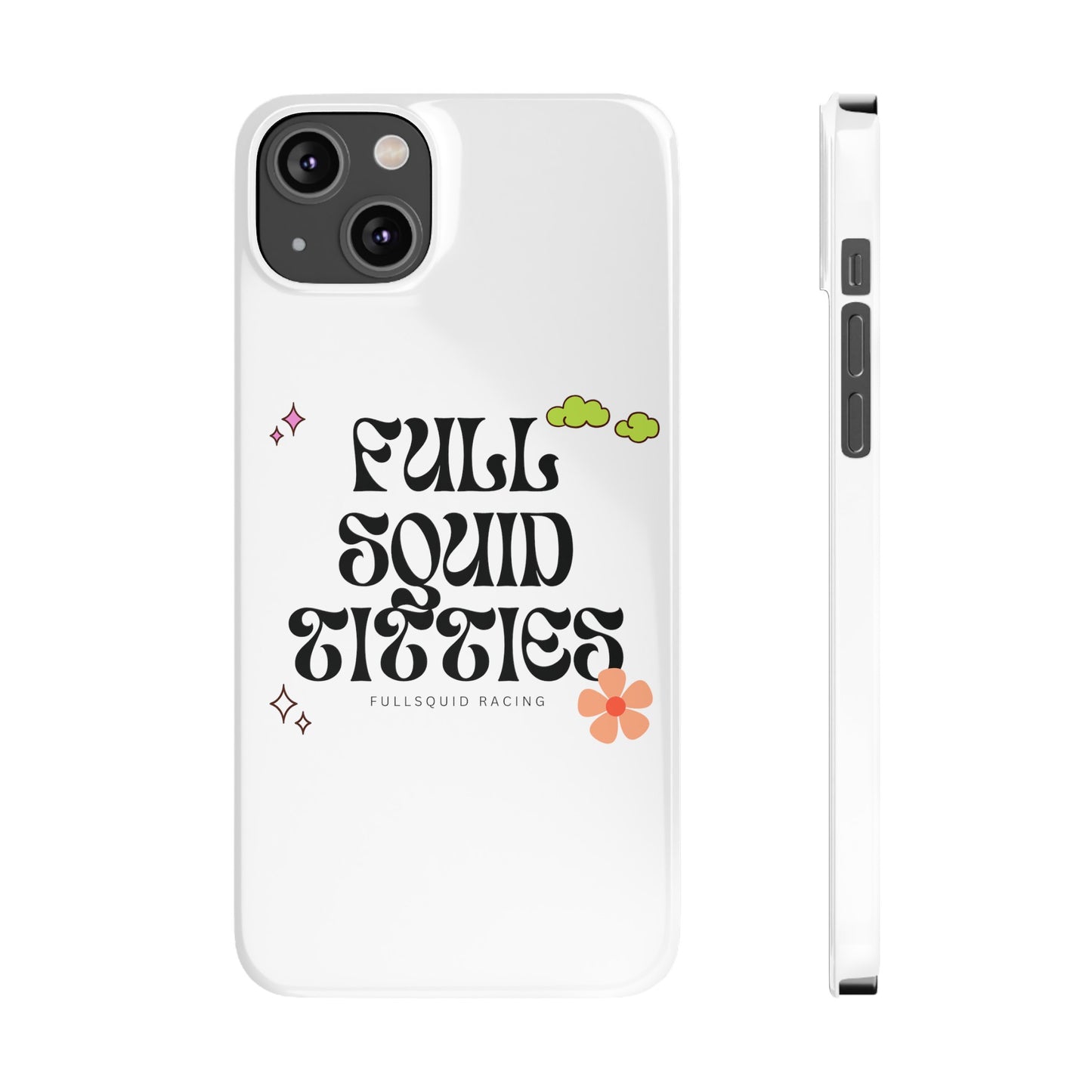 Tiny Town Titties iPhone Case