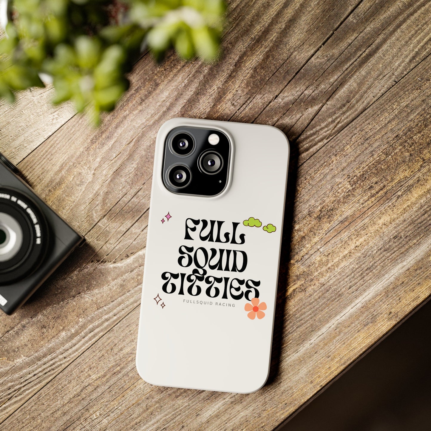 Tiny Town Titties iPhone Case