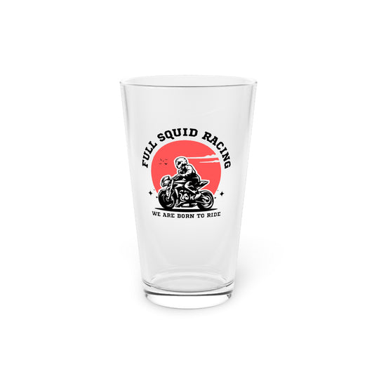 Full Squid Racing Pint Glass 16oz