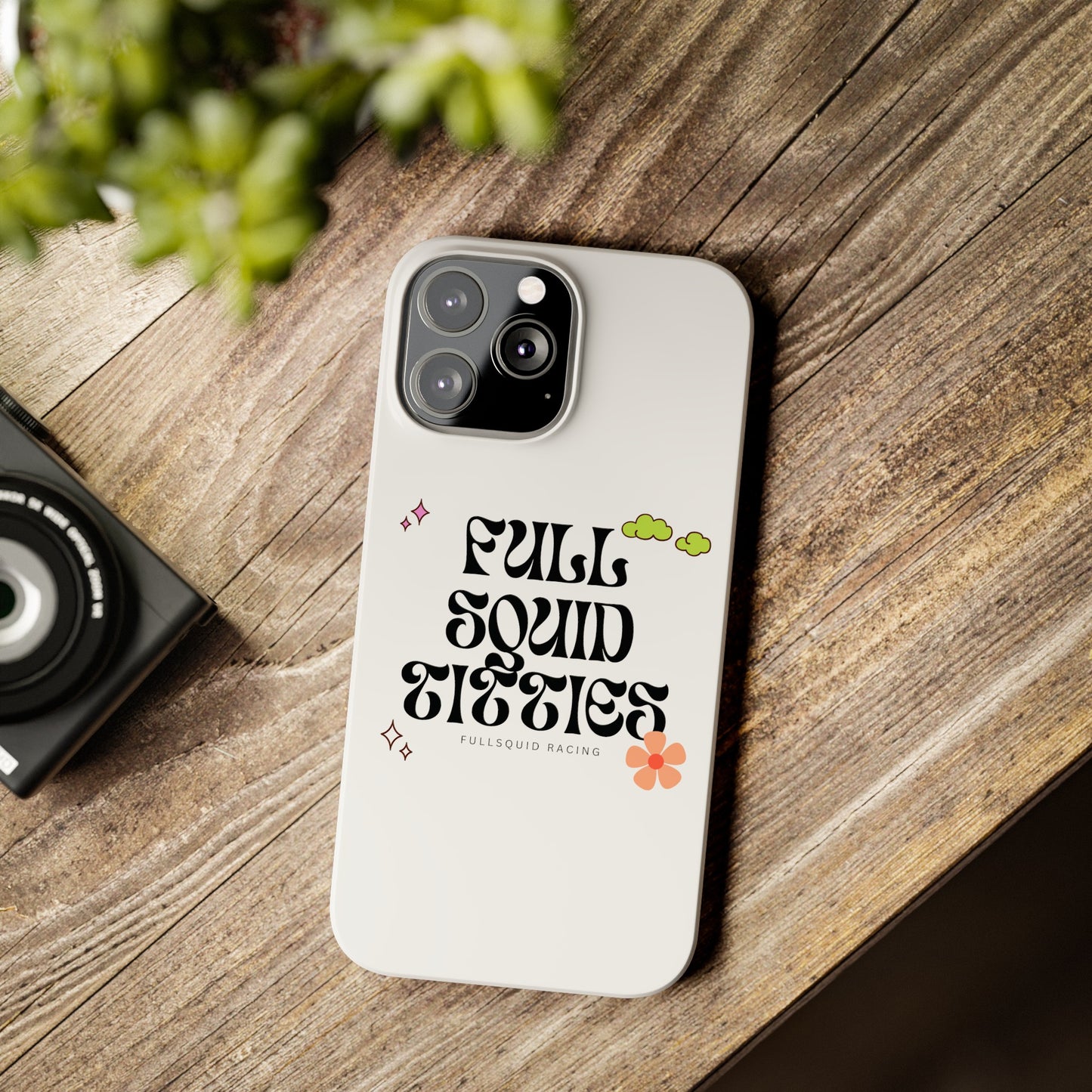 Tiny Town Titties iPhone Case