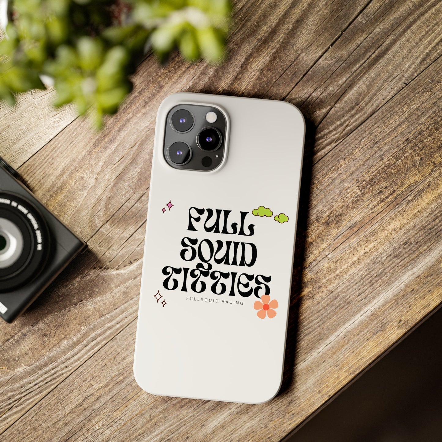 Tiny Town Titties iPhone Case