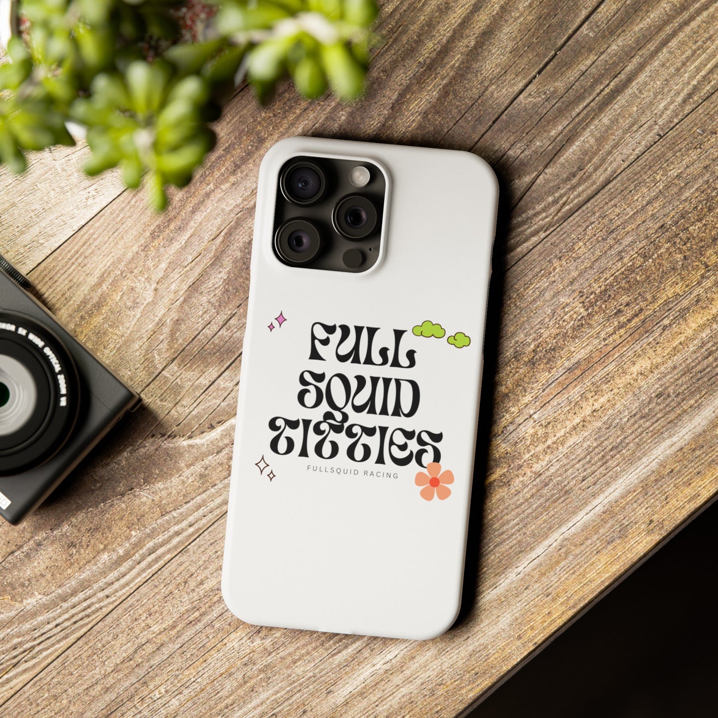 Tiny Town Titties iPhone Case