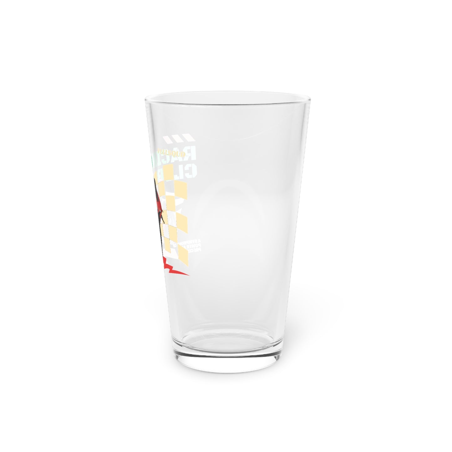 Squid Racing Club Pint Glass 16oz