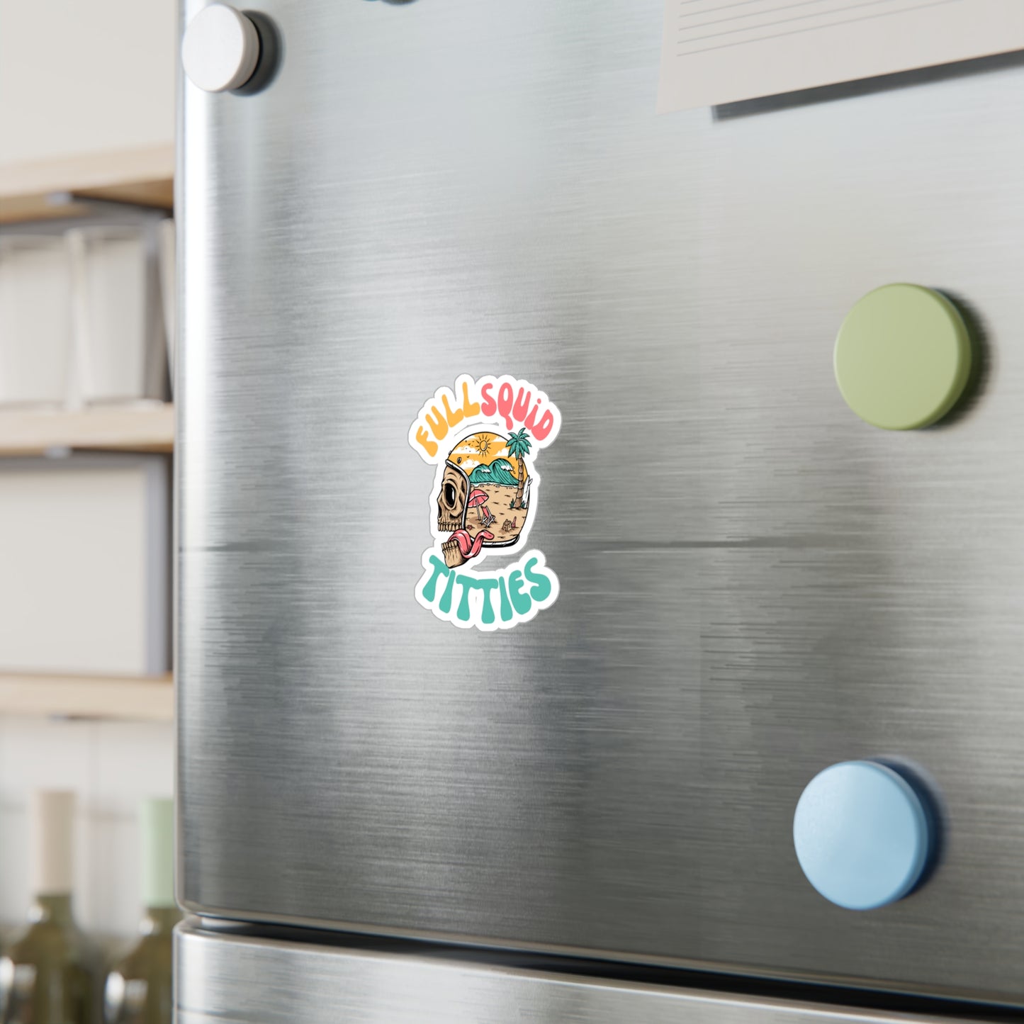 TTT Skully Vinyl Sticker