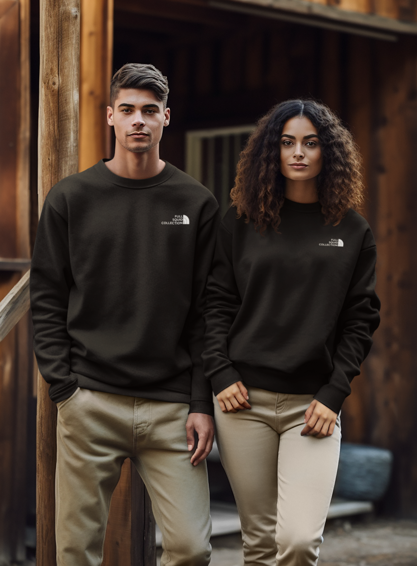 Full Squid North Crewneck