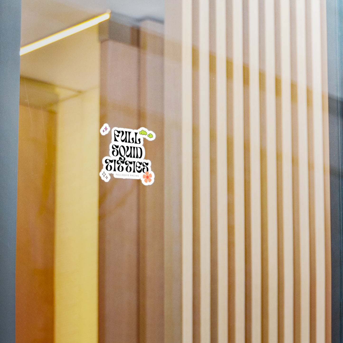 Full Squid Titties Vinyl Sticker