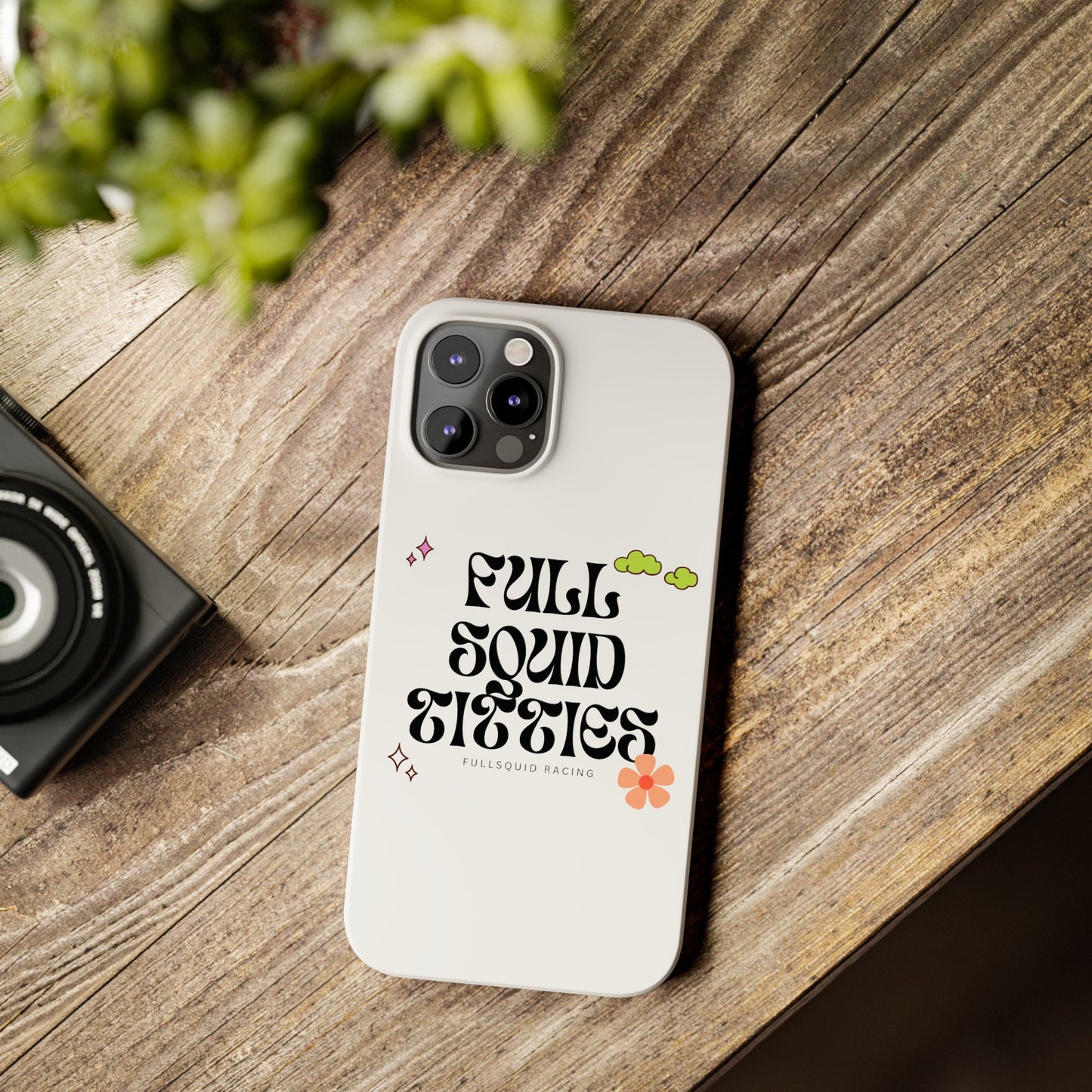 Tiny Town Titties iPhone Case