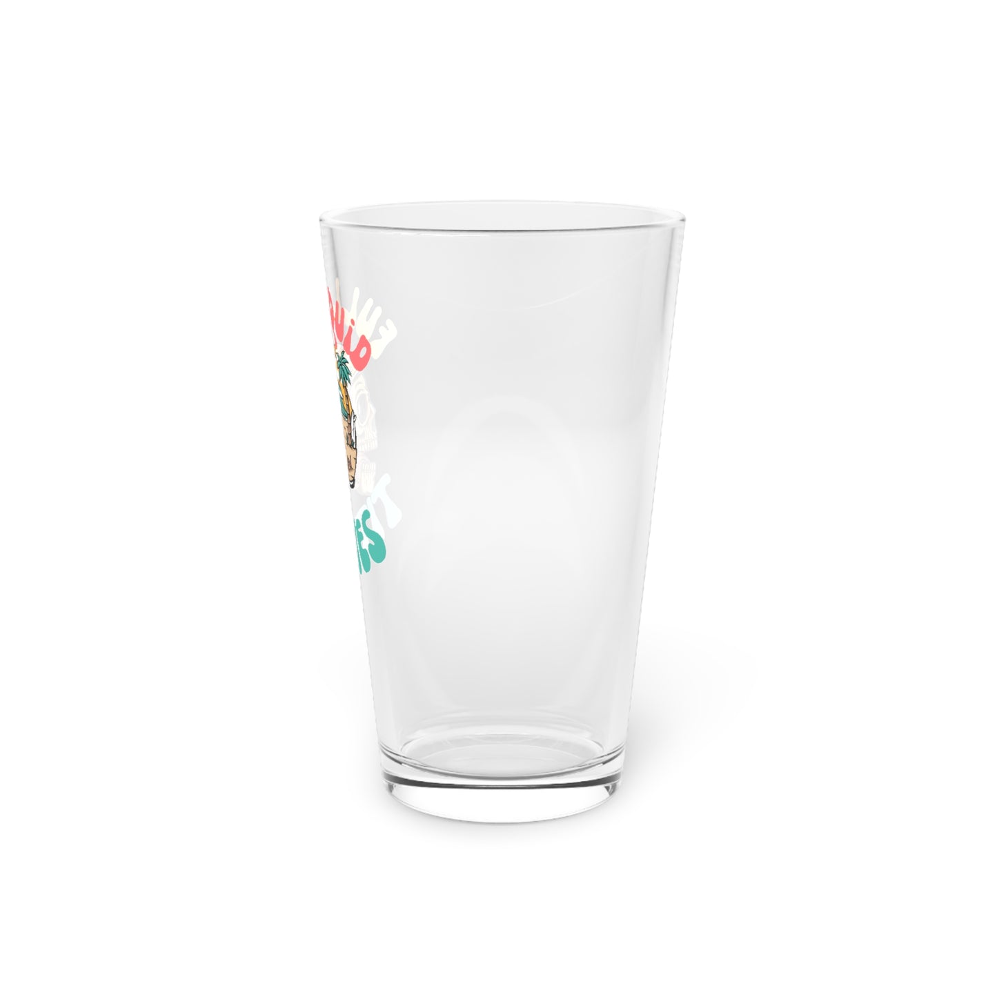 Full Squid Titties Pint Glass 16oz