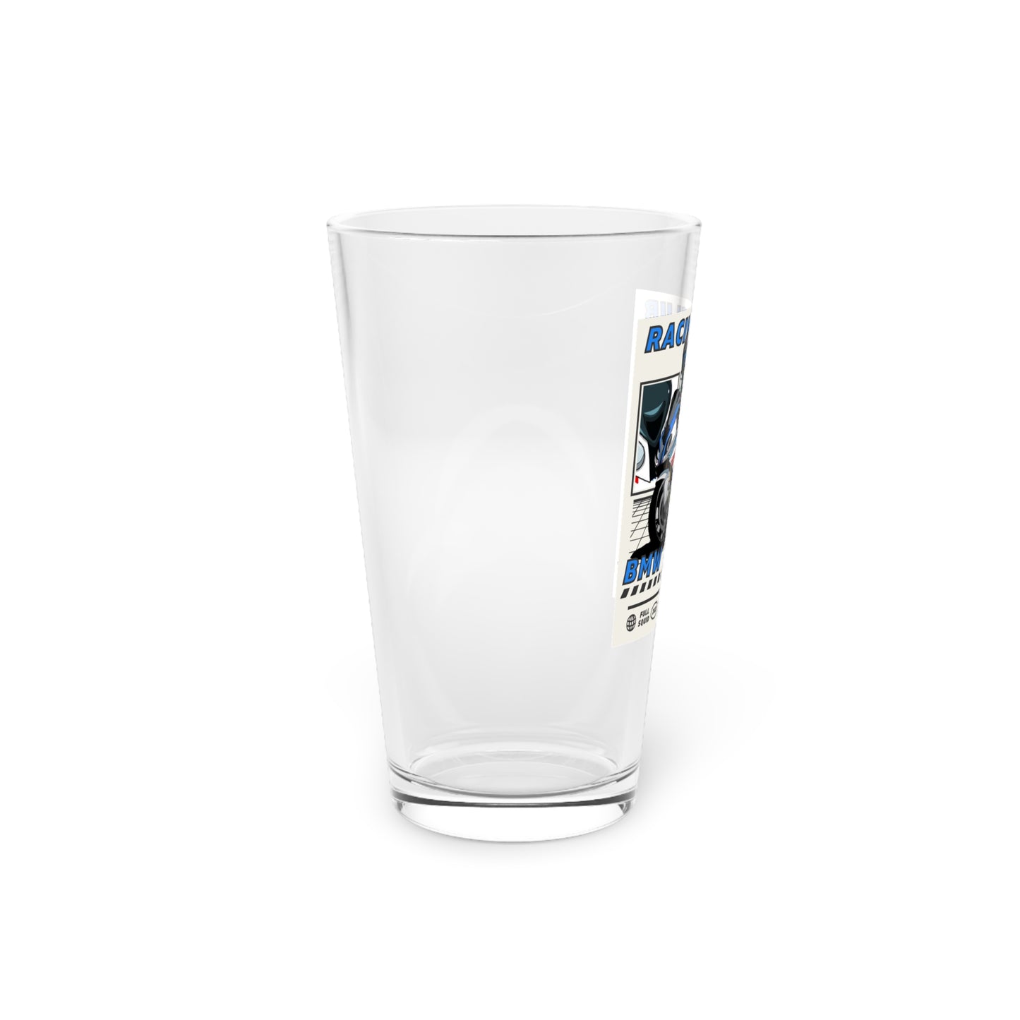 BMW Squid Pint Glass, 16oz