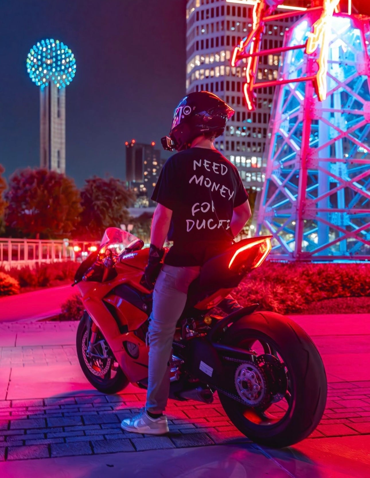 NEED MONEY FOR DUCATI
