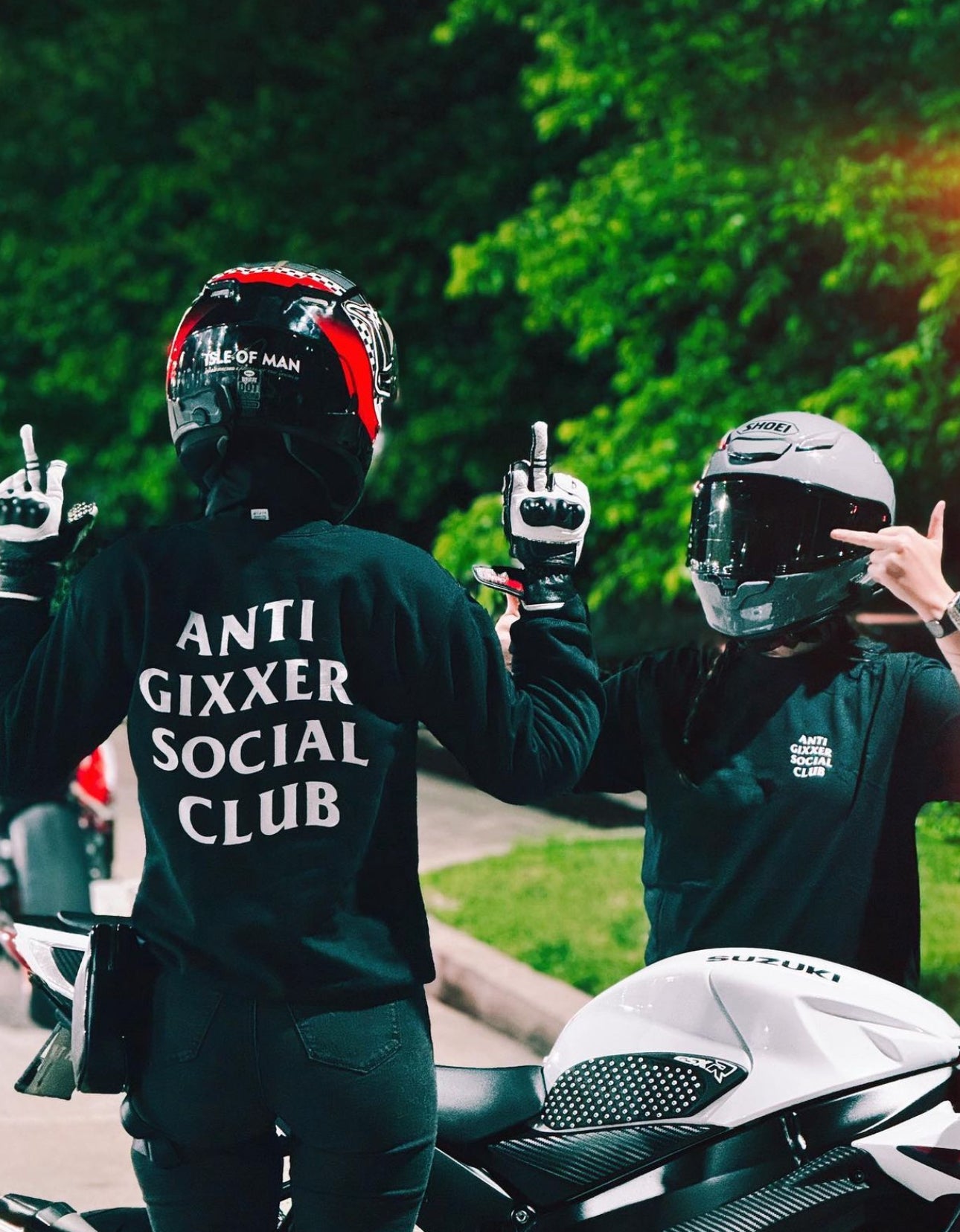 Anti Gixxer Social Club Crewneck