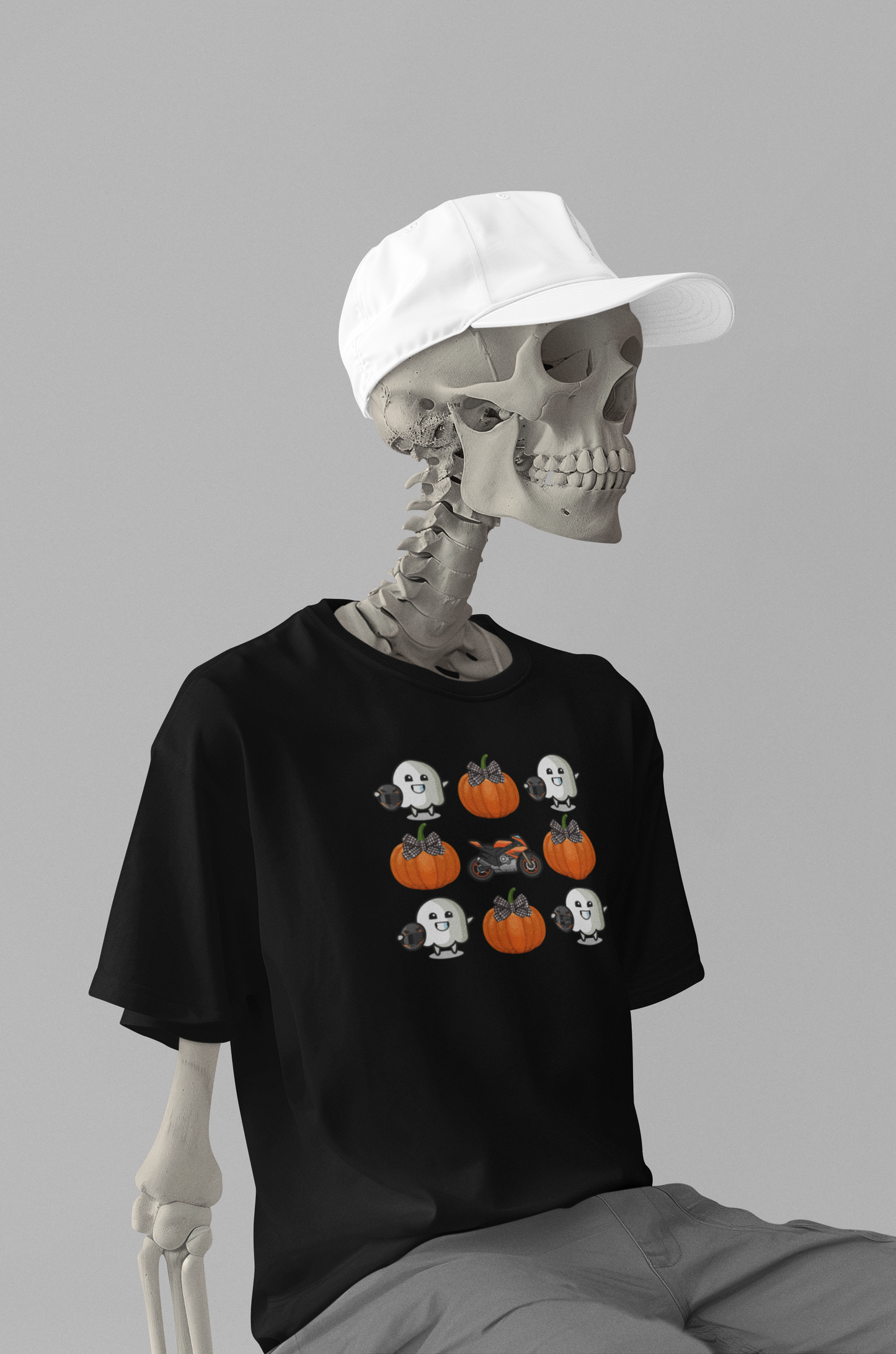 Full Squid Ghosty Pattern Tee